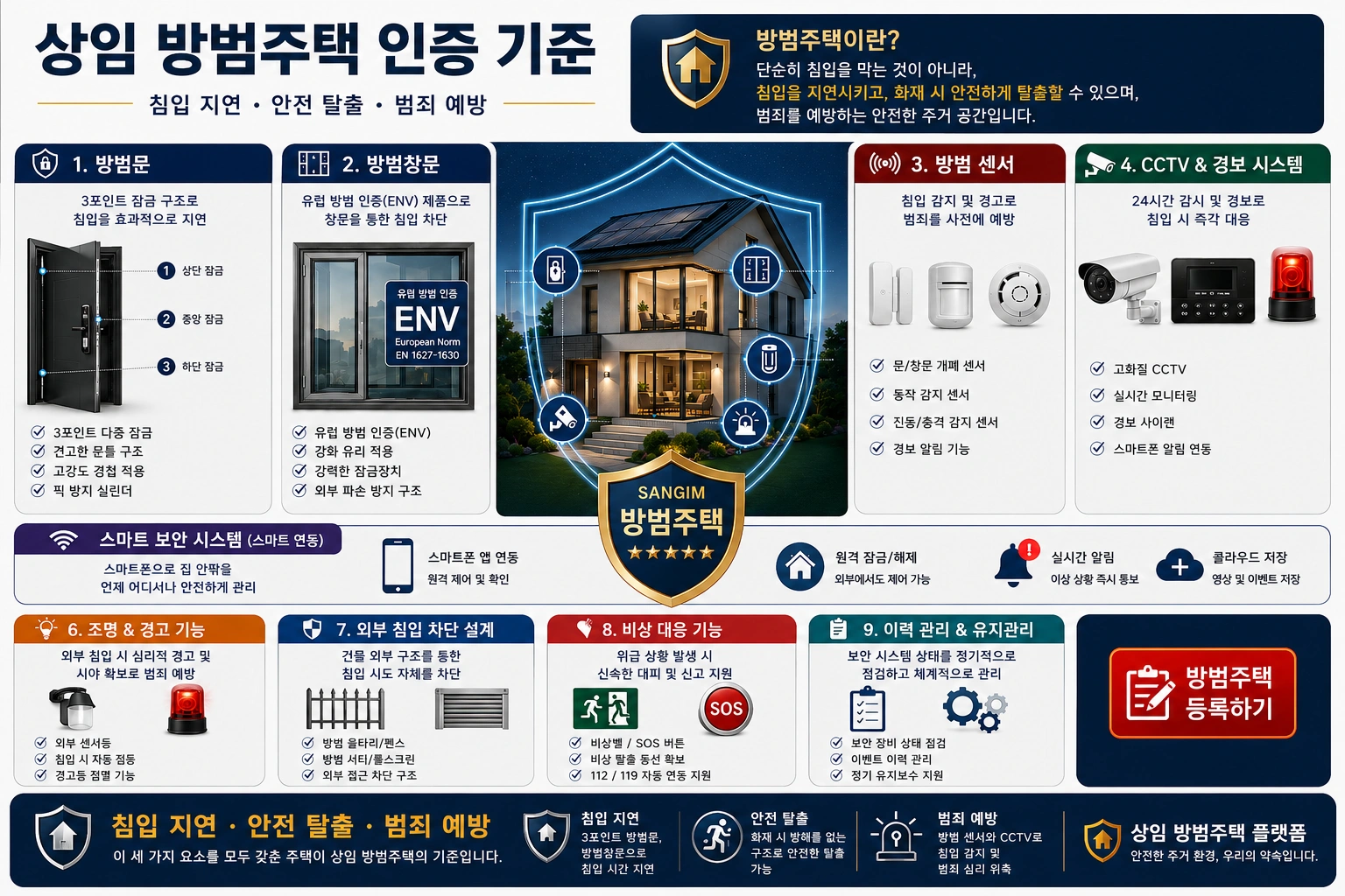 방범주택 인증기준